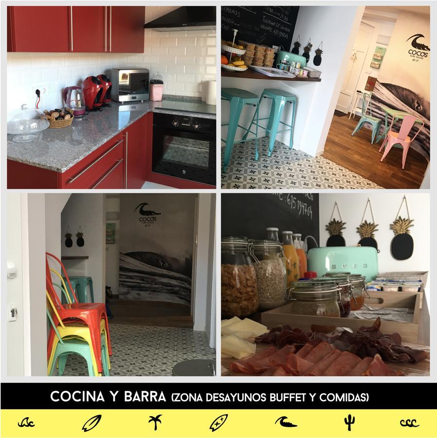 Cocos Surfhouse Hostel San Juan De La Arena ภายนอก รูปภาพ